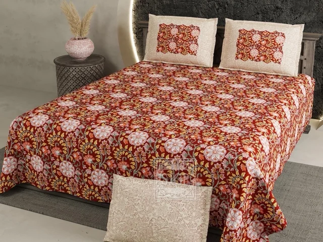 B&B Block Super King Bedsheet