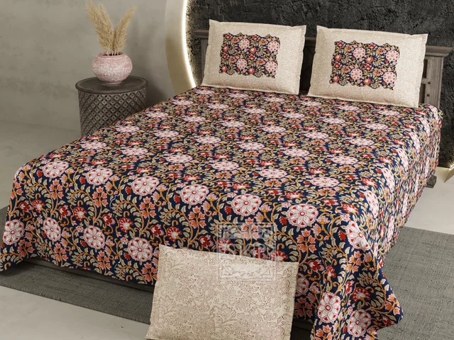 B&B Block Super King Bedsheet