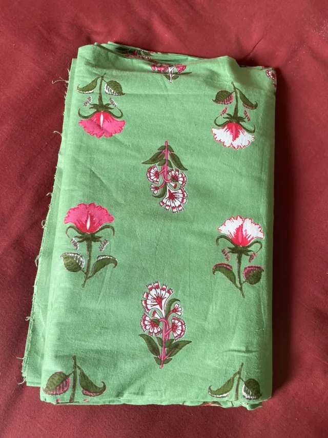 B&B Floral Cotton Bedsheet