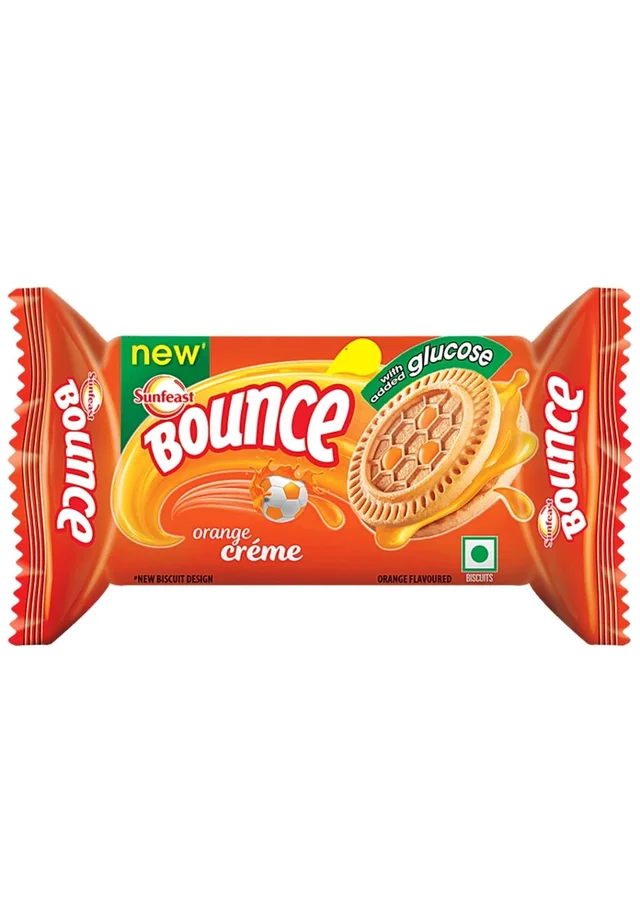 ITC Sunfeast Bounce Orange Cream (5-MRP)