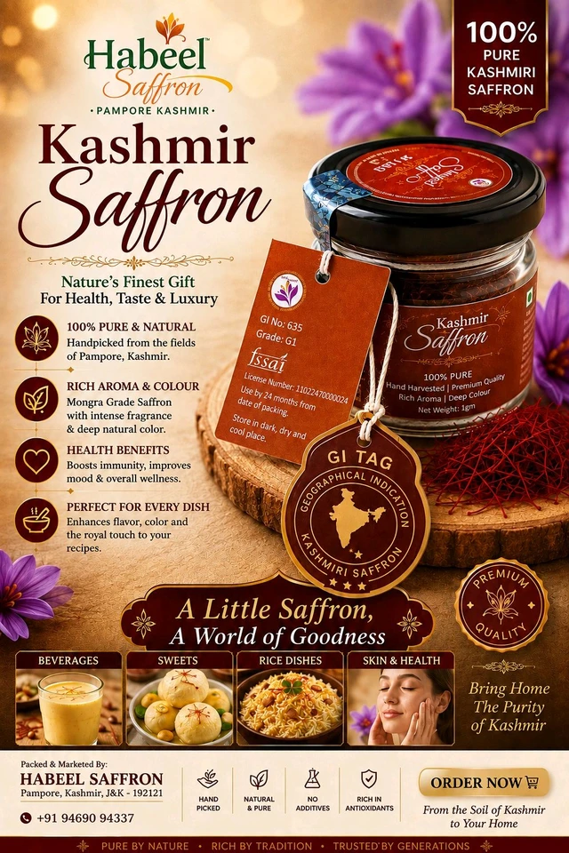 GI TAGE SAFFRON  1gm