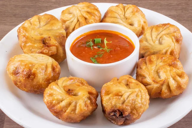 Fried Momos Full Plate