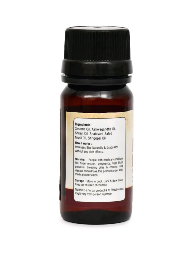 FIRE BULL OIL for Men | Stamina & Sexual Wellness Support - 1 bottle