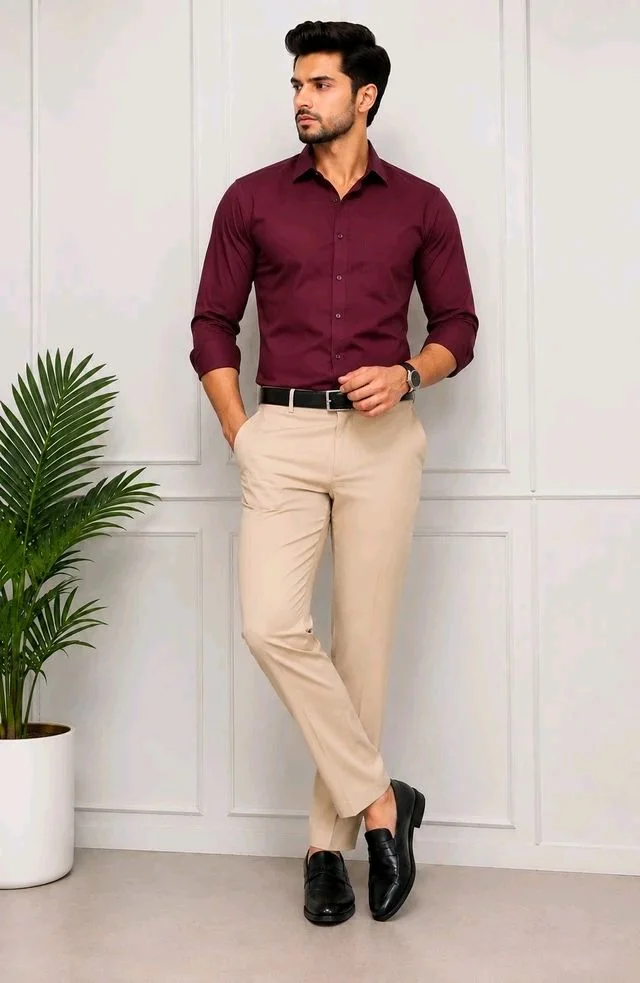 Premium Shirt / Pant Combo For Men's Wear - XL-42, 36