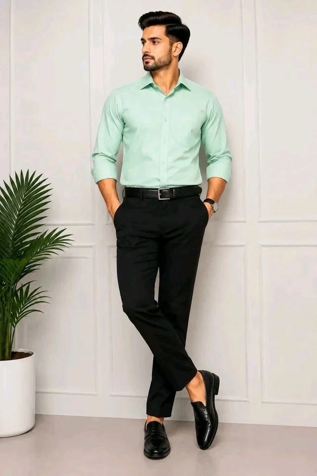 Premium Shirt / Pant Combo For Men's Wear - L-40, 32