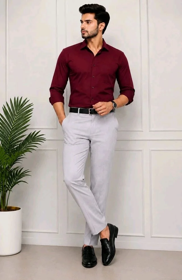 Premium Shirt / Pant Combo For Men's Wear - XXL-44, 34