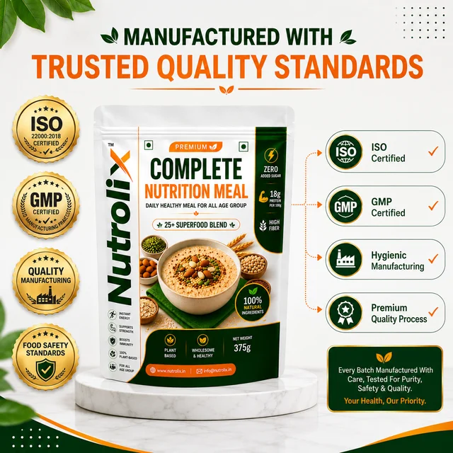 Complate Nutri Meal | 18g Protein | 25+ Superfood | Nutrolix