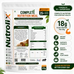 Complate Nutri Meal | 18g Protein | 25+ Superfood | Nutrolix
