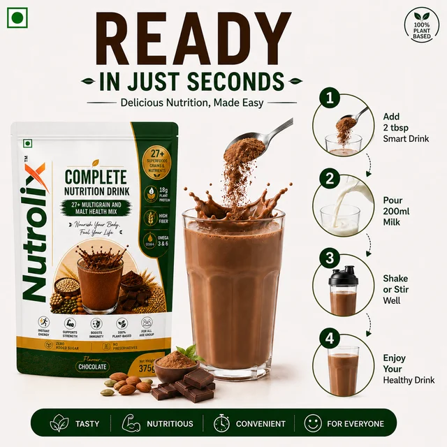  Complete Nutrition Drink | Natural Sweet | 375g | Nutrolix
