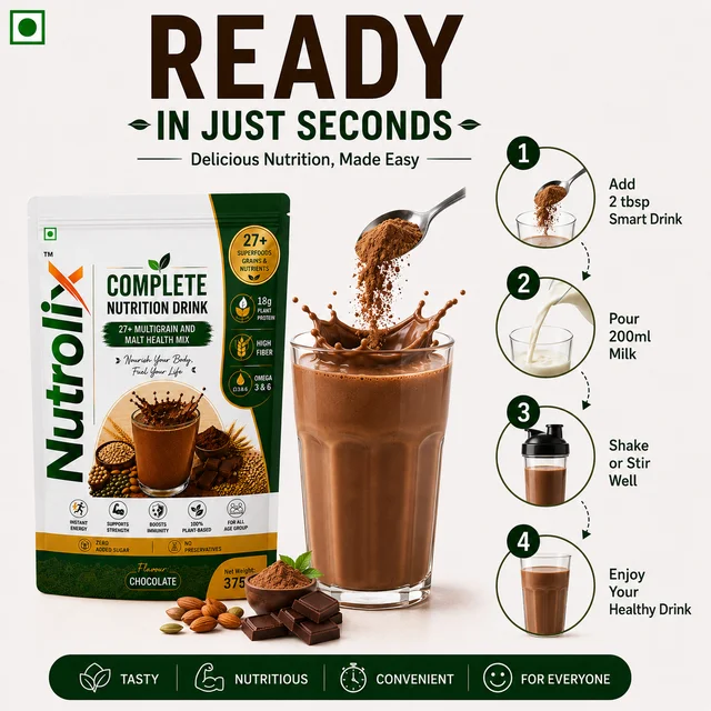 Complete Nutrition Drink | Natural Sweet | 375g | Nutrolix