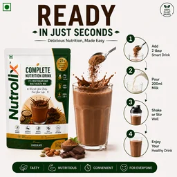 Complete Nutrition Drink | Natural Sweet | 375g | Nutrolix