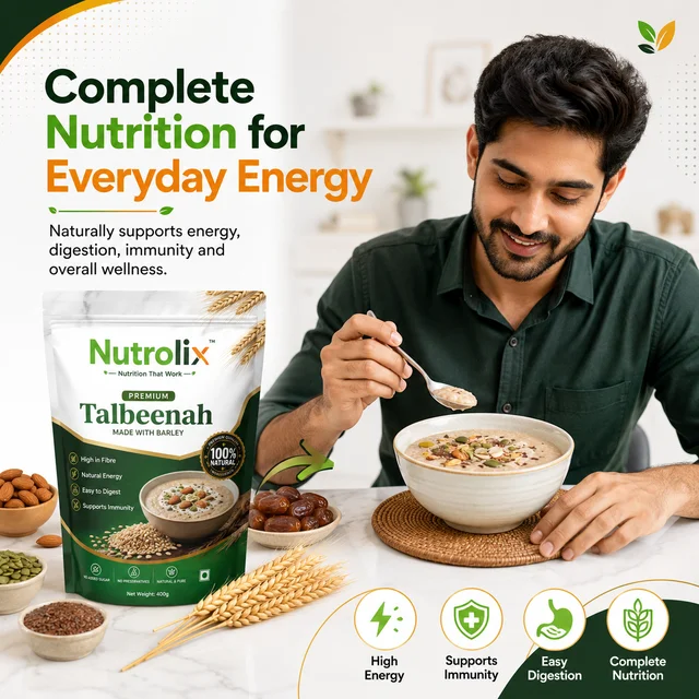 Nutrolix Premium Talbeenah | 375g | 25+ superfood Mix