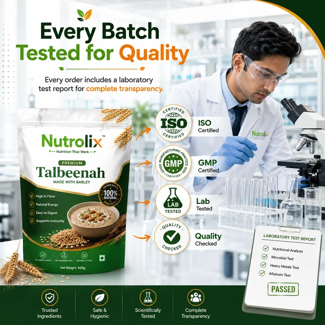 Nutrolix Premium Talbeenah | 375g | 25+ superfood Mix