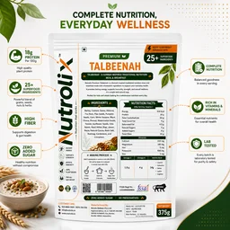Nutrolix Premium Talbeenah | 375g | 25+ superfood Mix