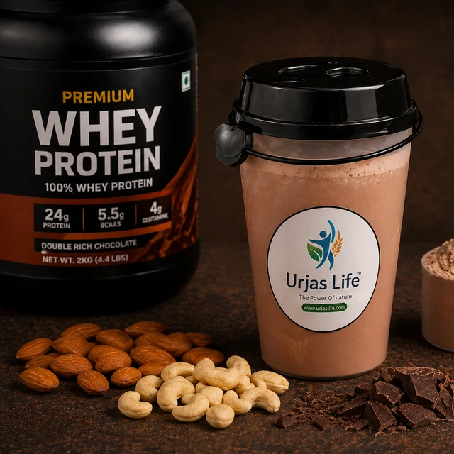 Whey Protein Drink Chocolate | 20g Protein Healthy Energy Drink | Urjas Life