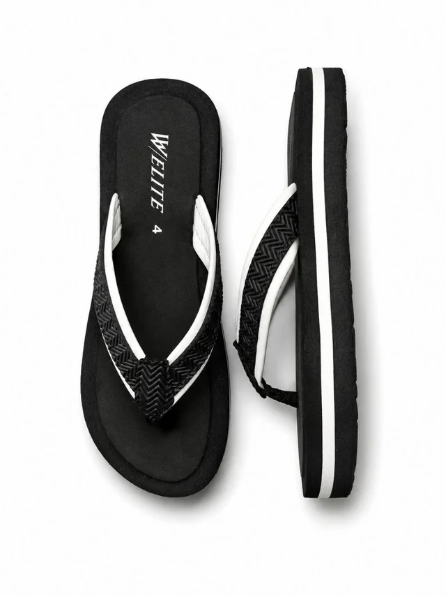 Walk elite walk elite women's comfort flip flop slippers - 4