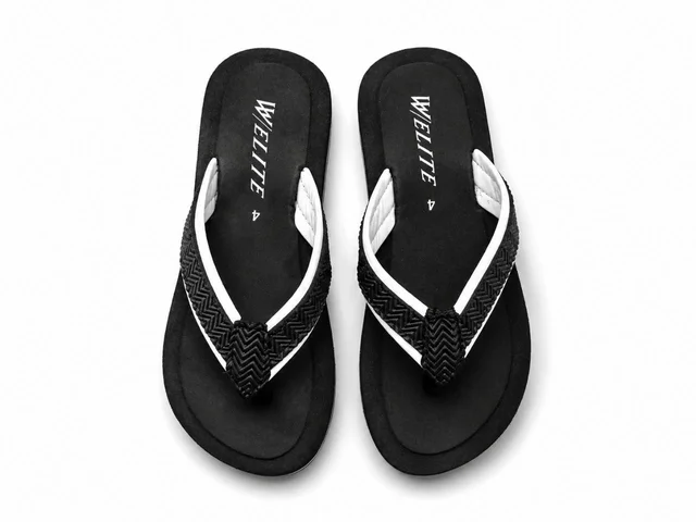 Walk elite walk elite women's comfort flip flop slippers - 4