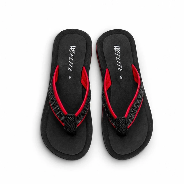 Walk elite walk elite women's comfort flip flop slippers - 4
