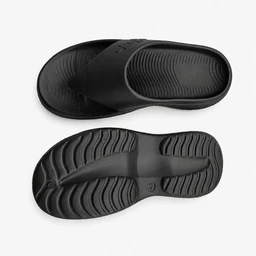 Walk elite Men's Premium Pillow slipper - 7, Black