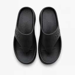 Walk elite Men's Premium Pillow slipper - 7, Black