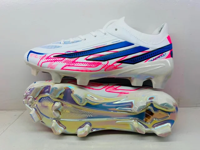 F50 Hyper Fast Mixed White With Lace Academy Studs - UK 6.5