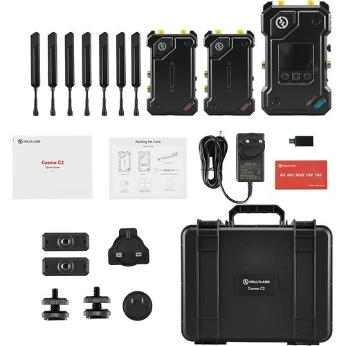 HOLLYLAND Hollyland Cosmo C2 HDMI/SDI Wireless Video 2-Transmitter System - Black