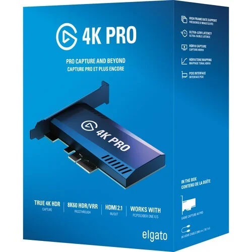 Elgato Game Capture 4K Pro - Black