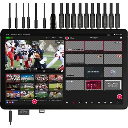 YoloLiv YoloBox Extreme All-in-One Multi-Cam Livestreaming and Switching System - Black