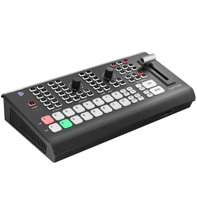 OSEE GoStream Duet 8 ISO 8-Channel Live Stream Switcher - Black