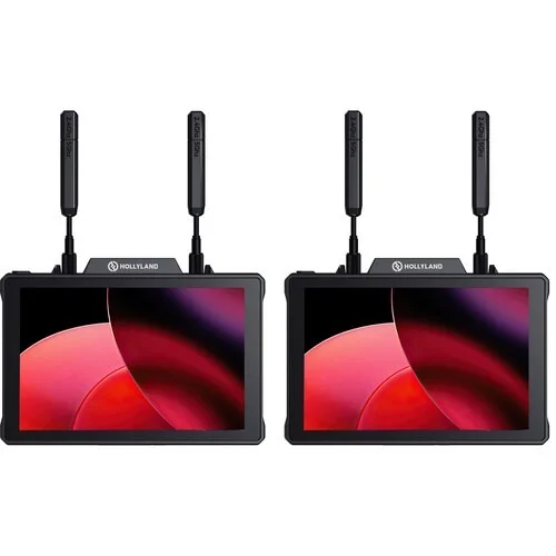 HOLLYLAND Hollyland Pyro 7 Wireless Transceiver Dual Monitor Kit - Black