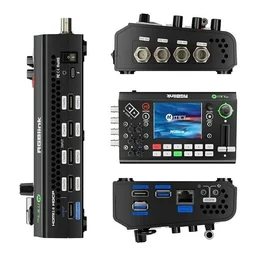 RGBLINK RGBlink MINI-ISO 10-Channel Video Mixer Switcher for Live Streaming - Black