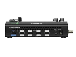 RGBLINK RGBlink MINI-ISO 10-Channel Video Mixer Switcher for Live Streaming - Black