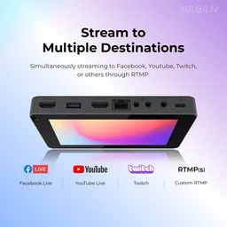 YoloLiv YoloBox Mini All-in-One Live Streaming System - Black