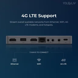 YoloLiv YoloBox Mini All-in-One Live Streaming System - Black