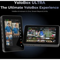 YoloLiv YoloBox Ultra All-in-One Multicamera Live Streaming and Switching System - Black