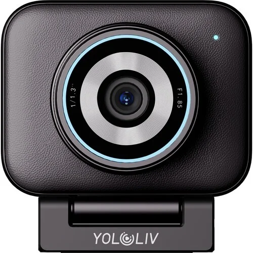 YoloLiv YoloCam S3 AI-Powered 4K Live Streaming Webcam - Black