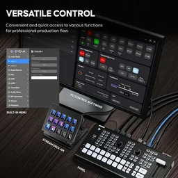 OSEE GoStream Duet 8 ISO 8-Channel Live Stream Switcher - Black