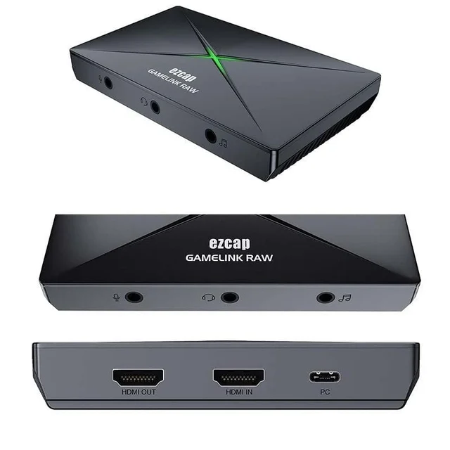 EZCAP ezcap333 Game Link Raw - Black
