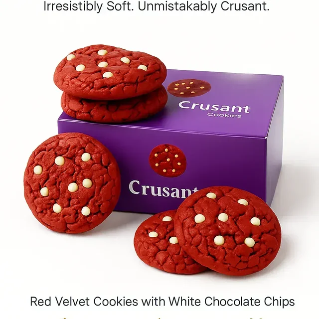 Red Velvet Cookies 400g – Pack of 6 -
