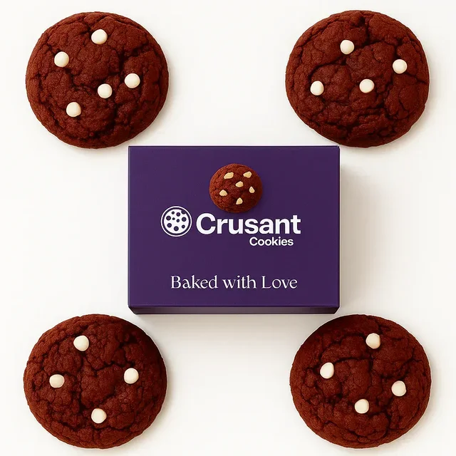 Red Velvet Cookies 700g – Pack of 8