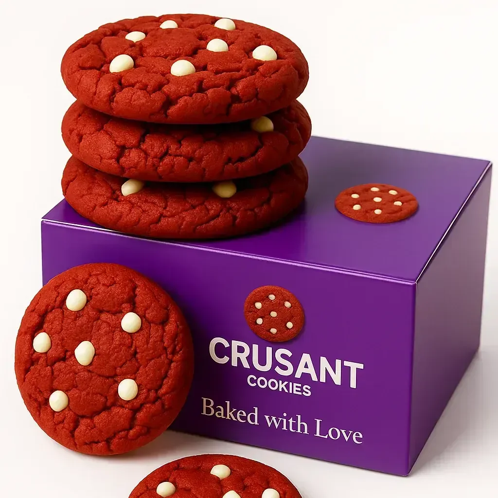 Red Velvet Cookies 700g – Pack of 8