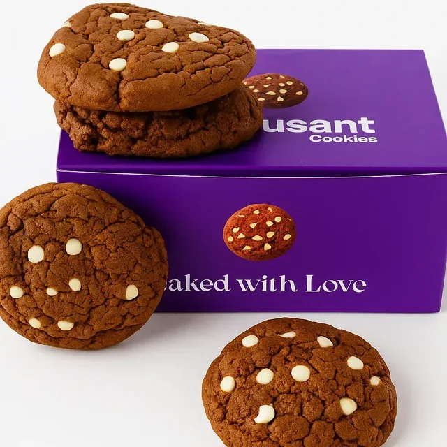 Red Velvet Cookies 700g – Pack of 8