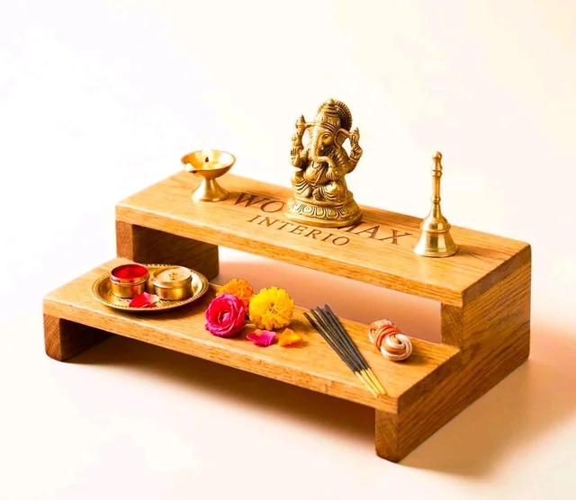 Indian Traditional Pooja Stand Or Pooja Chowki 