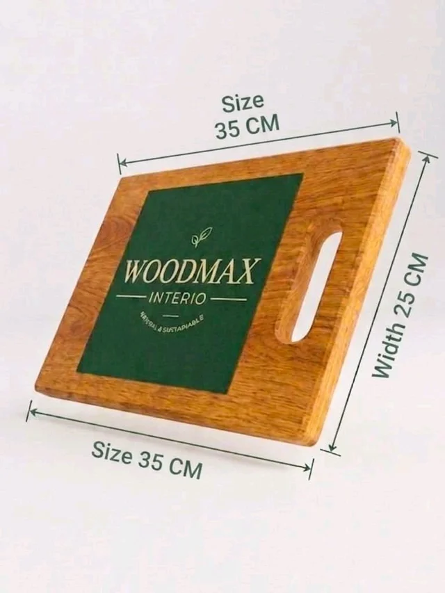 Wooden Vegetable Cutting Board 35x25 CM 