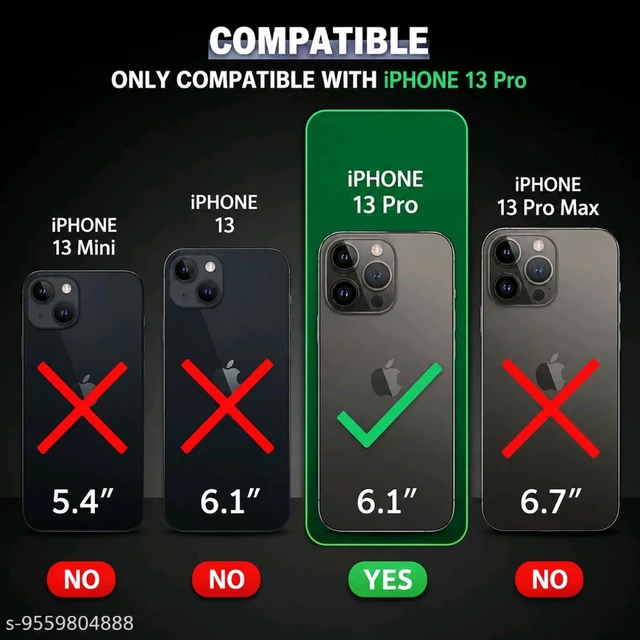 PrimeShelf High Protection Mobile Pouch iPhone 13 Pro, 6.1"