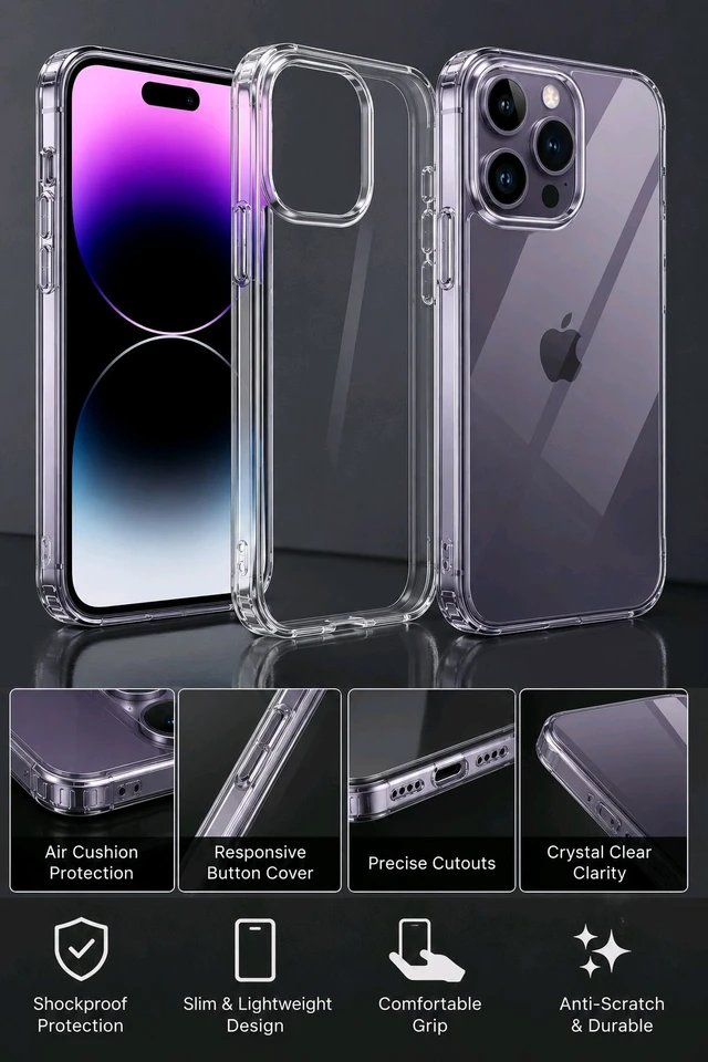 iPhone Transparent Pouch 