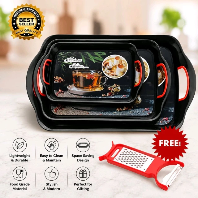 3Set Honey Comb Tray , Free Peeler Combo Offer 