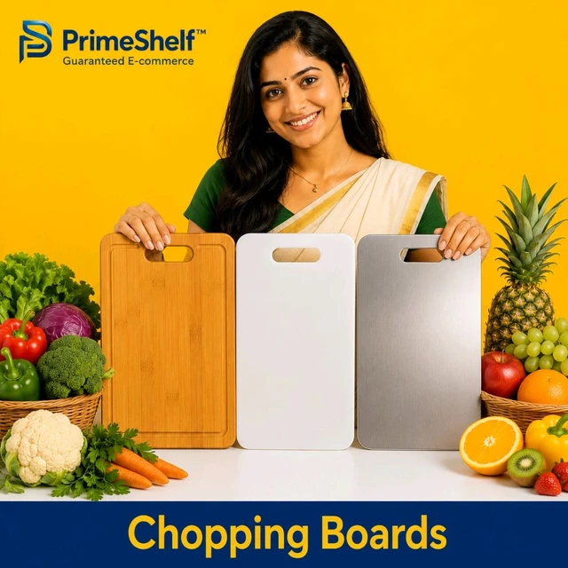 Chopping Boards Wood, Plastic and Steel SS