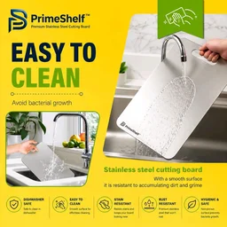 PrimeShelf Stainless Steel Cutting Boards