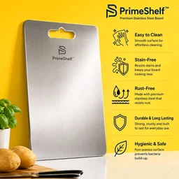 PrimeShelf Stainless Steel Cutting Boards